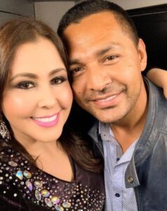 Arelys Henao with her husband Wilfredo Hurtado